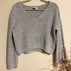 Roxy Do You Good V-neck Sweater Gray